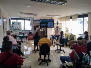 Socialización y retroalimentación Centrales eléctricas con Asociados ubicados en El Zulia y Sardinata de la nueva obra "Proyecto San Roque" nueva subestación a 34.500 voltios con capacidad 12,5 MVA para ejecutar entre el periodo 2020-2023, un gran avance e importante inversión en infraestructura eléctrica que permitirá atender la demanda de energía del Sector Minero, Agrícola y Residencial. #UnidosPorUnaMineríaREsponsable